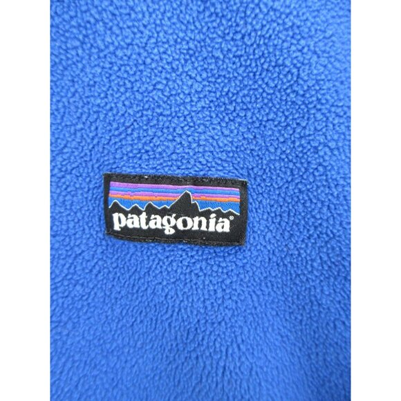 VINTAGE Patagonia Synchilla Sweatshirt XL Fleece 1/4 Zip Hiking Y2K * - Picture 4 of 13